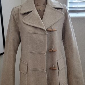 United Colors of Benetton Toggle Coat Sz 8